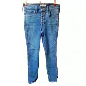 Madewell Woman's high-waisted ankle jeans sz 24p